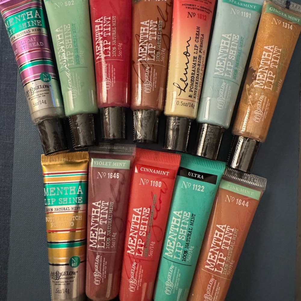 C.O. Bigelow Mentha Lip Shine Collection